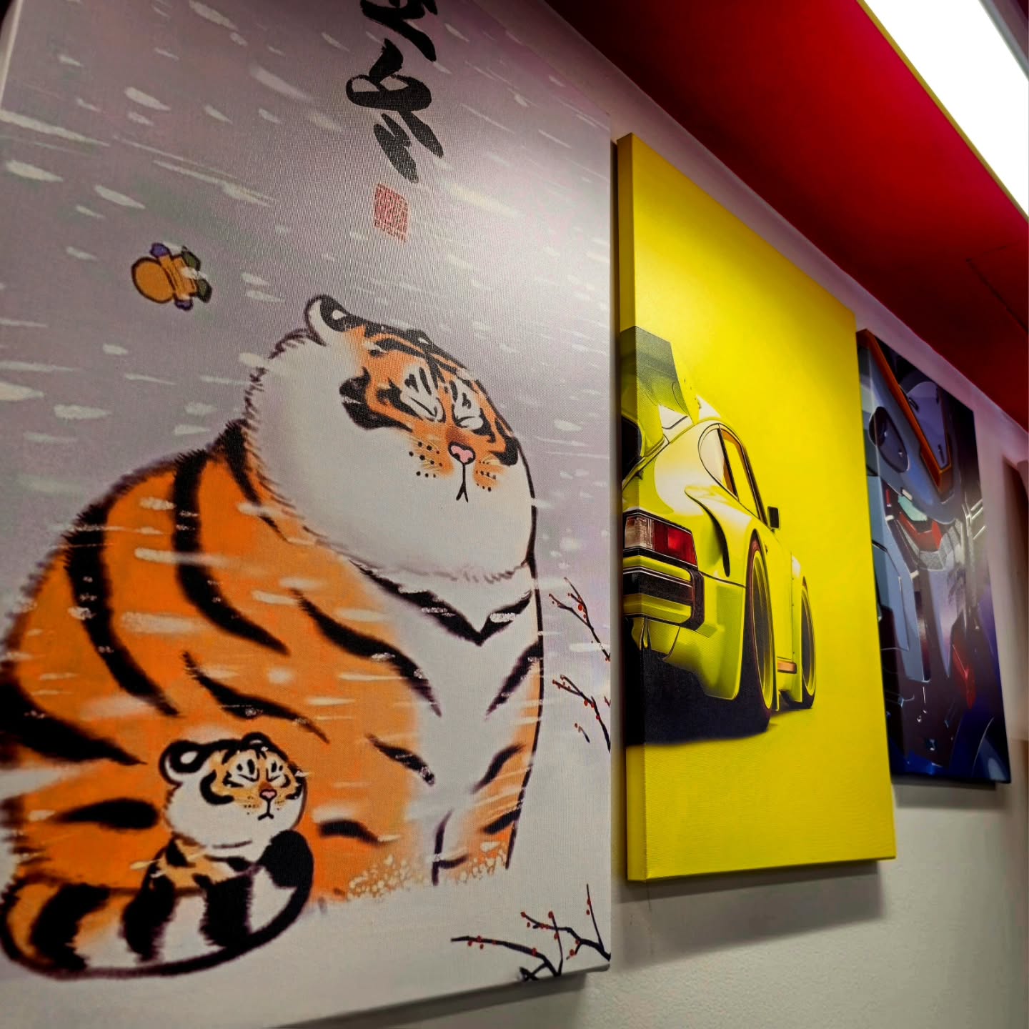 Štampanje slika na canvas platnu sa blind ramom debljine 25mm