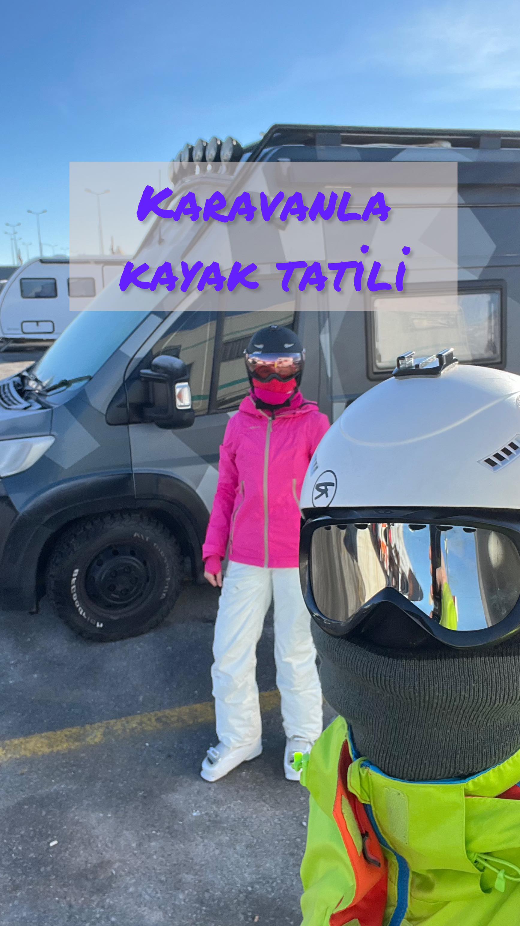 Karavanla kayak tatil otellerden nasıl daha konforlu ve uygun fiyata olur; işte böyle ☃️🙏Erciyes Tekir Kapı’da belediyenin otoparkında otellerden piste daha yakın konaklıyoruz. Uygun fiyatlı yeme içme alternatifi de var.Beğendiniz mi?#kayak #kamp #karavan