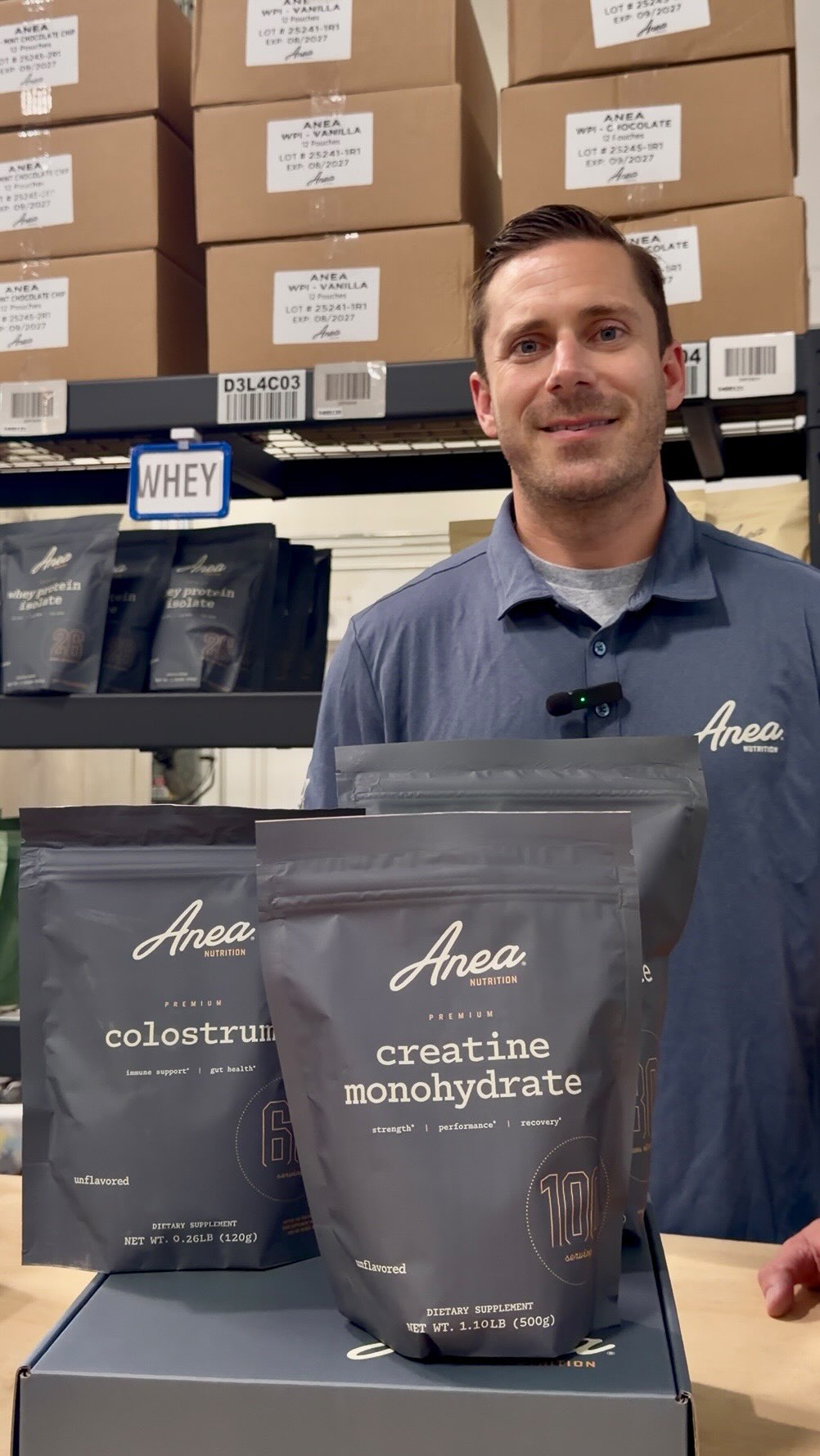 Build strength where it counts. 🏋🏼♂️ Protein, creatine, and colostrum, a curated stack designed for performance, recovery, and lasting vitality.