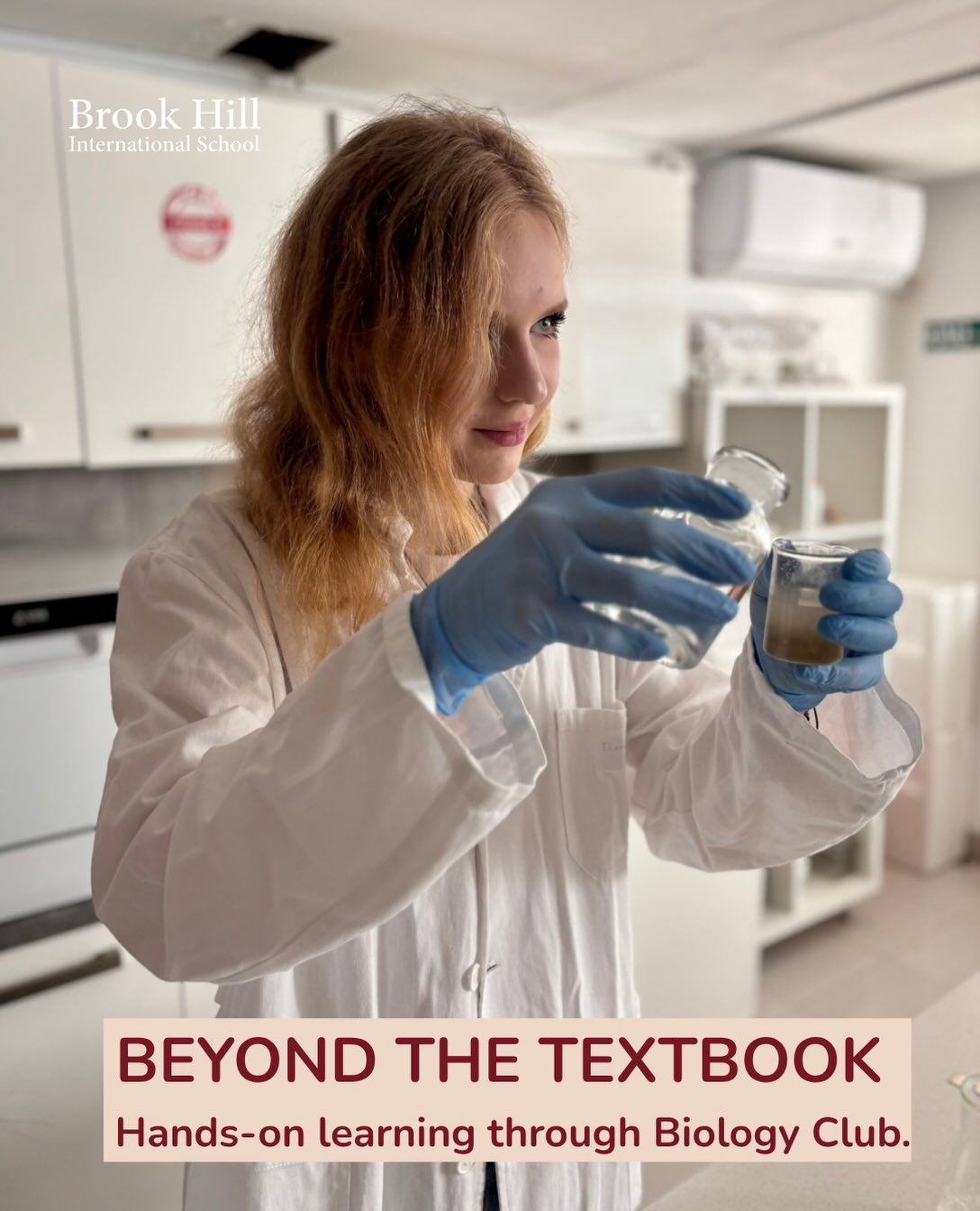 🧬 From classroom theory to hands-on discovery.
Last week in Biology Club, our students isolated DNA from a banana, putting their scientific knowledge into practice and seeing the process for themselves.
At Brook Hill, we encourage students to question, investigate and learn by doing - a key part of the Cambridge approach to education.
#BrookHill #CambridgeSchool #BiologyClub #CambridgeEducation #LearningByDoing